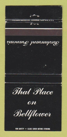 Matchbook Cover - Place on Bellflower Cleveland OH WEAR 30 Strike