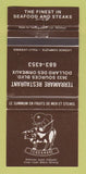 Matchbook Cover - Terramare Restaurant Dollard Des Ormeaux QC 30 Strike