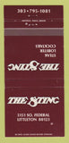 Matchbook Cover - The Sting Restaurant Littleton Colorado 30 Strike