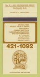 Matchbook Cover - Stone's Throw Pub Burnaby BC 30 Strike