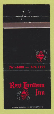 Matchbook Cover - Red Lantern Inn North Hollywood CA 30 Strike