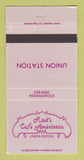Matchbook Cover - Rick's Cafe Americain Indianapolis IN 30 Strike