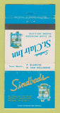Matchbook Cover - Sindbads Restaurant St Clair Inn Detroit MI WEAR 30 Strike