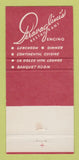 Matchbook Cover - Psravaglicci's? Restaurant Encinco CA 30 Strike