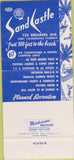 Matchbook Cover - Sand Castle Resort Motel Ft Lauderdale FL 30 Strike
