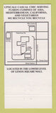 Matchbook Cover - Tom Tom Bistro Atlanta GA 30 Strike