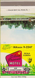 Matchbook Cover - Silver Pricess Motel Ocala FL 30 Strike