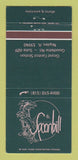 Matchbook Cover - The Spoonbill Restaurant Naples FL 30 Strike