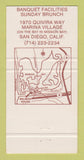 Matchbook Cover - Salmon House San Diego CA 30 Strike