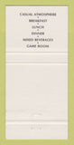 Matchbook Cover - Sam & Omie's Nags Head NC 30 Strike