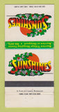 Matchbook Cover - Sunshines Willowdale ON WEAR 30 Strike