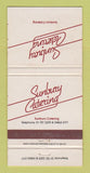 Matchbook Cover - Sunbury Catering Sunbury UK WEAR 30 Strike