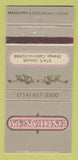 Matchbook Cover - Yen Ghing Chinese Restaurant Orange CA WEAR 30 Strike