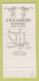 Matchbook Cover - Yen Ghing Chinese Restaurant Orange CA WEAR 30 Strike