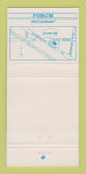 Matchbook Cover - Streetscapes Night Club Arlington Heights IL 30 Strike