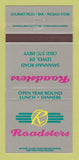 Matchbook Cover - Roadsters Lewes DE Pizza 30 Strike