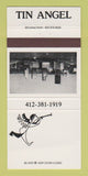 Matchbook Cover - Tin Angel Restaurant Pittsburgh PA 30 Strike