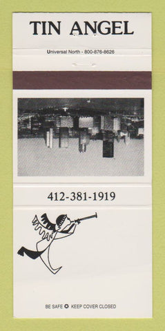 Matchbook Cover - Tin Angel Restaurant Pittsburgh PA 30 Strike