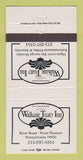 Matchbook Cover - Walking Treaty Inn Point Pleasant PA 30 Strike