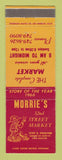 Matchbook Cover - Morrie's 32nd Street Market Los Angeles CA