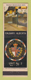 Matchbook Cover - Army Navy Air Force Veterans Calgary AB