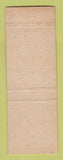 Matchbook Cover - The Saratoga Steak House Buffalo NY