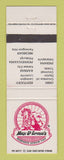 Matchbook Cover - Max & Erma's Rcolumbus Dayton Toledo OH WEAR