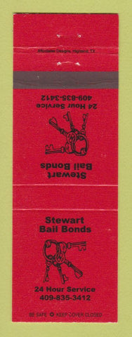 Matchbook Cover - Stewart Bail Bonds