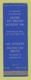 Matchbook Cover - Mel Jackson Income Tax Service Norfolk VA