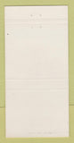 Matchbook Cover - Wagon Wheel Cafe Chugwater WY YELLOW 30 Strike