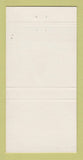 Matchbook Cover - Wagon Wheel Cafe Chugwater WY BLUE 30 Strike