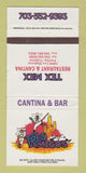 Matchbook Cover - Tex Mex Restaurant Tres Amigos Fairfax VA 30 Strike