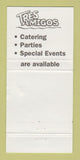 Matchbook Cover - Tex Mex Restaurant Tres Amigos Fairfax VA 30 Strike