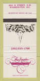 Matchbook Cover - Thai Kingdom Restaurant Washington DC 30 Strike
