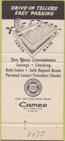 Matchbook Cover - Union Bank  and  Trust Sioux Falls SD 30 Strike