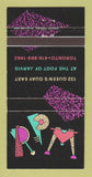 Matchbook Cover - RPM Restaurant Toronto ON 30 Strike