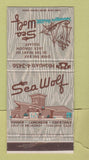 Matchbook Cover - Sea Wolf Restaurant Oakland CA 30 Strike