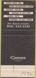 Matchbook Cover - Crusader Motel Wildwood Crest NJ 30 Strike