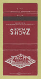Matchbook Cover - Ach's Place Restaurant St Louis MO 30 Strike