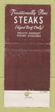 Matchbook Cover - Russell's Restaurant Detroit MI WORN 30 Strike