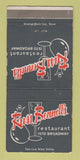 Matchbook Cover - Russ Bennett's Restaurant Denver Colorado WEAR 30 Strike