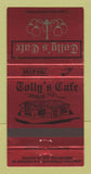 Matchbook Cover - Tolly's Cafe Beresford SD 30 Strike