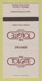 Matchbook Cover - The Tollgate Restaurant Dearborn MI 30 Strike