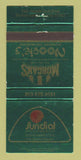 Matchbook Cover - Sundial Beach Tennis Resort Sanibel Island FL WEAR 30 Strike