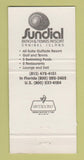 Matchbook Cover - Sundial Beach Tennis Resort Sanibel Island FL WEAR 30 Strike
