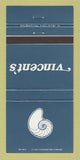 Matchbook Cover - Vincent's Restaurant Dallas TX 30 Strike