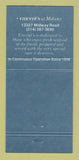 Matchbook Cover - Vincent's Restaurant Dallas TX 30 Strike