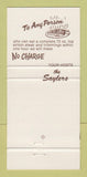 Matchbook Cover - Sayler's Old Country Kitchen 30 Strike