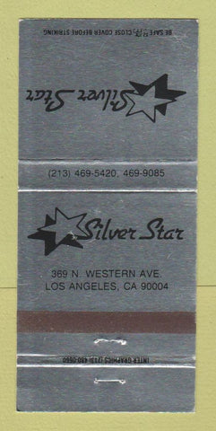 Matchbook Cover - Silver Star Restaurant Los Angeles CA 30 Strike