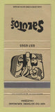 Matchbook Cover - Saluto's Restaurant Burlingame CA 30 Strike